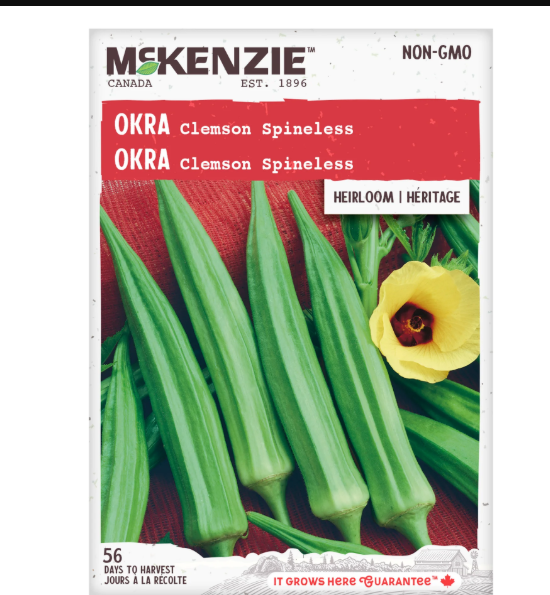 Okra Seeds (Clemson Spineless)
